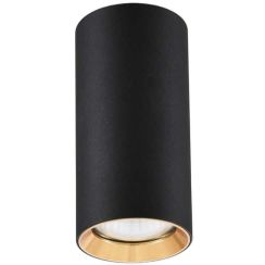 Light Prestige Manacor plafondlamp 1x50 W zwart-gouden LP-232/1D-170BK/GD