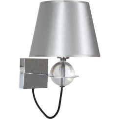 Candellux Tesoro wandlamp 1x40 W chroom-zilveren 21-29522