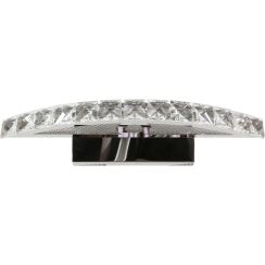 Candellux Arande wandlamp 1x8 W chroom-kristal 20-32683