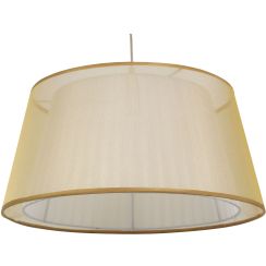 Candellux Charlie hanglamp 1x60 W gouden 31-24961