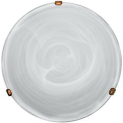 Candellux Duna plafond 1x60 W wit-messing 13-38718