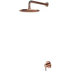 Omnires Y doucheset inbouw met regendouche koper SYSY36CP