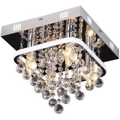 Rabalux Pallas plafondlamp 5x W wit-chroom 2238