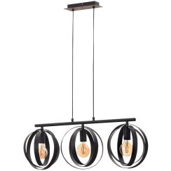 Rabalux Cortado hanglamp 3x40 W zwart 5361