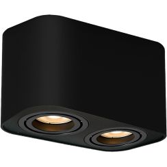Rabalux Kobald plafondlamp 2x42 W zwart 2053