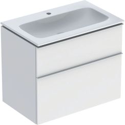 Geberit iCon wastafel met kast 75 cm wit 502.336.01.3
