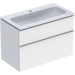Geberit iCon wastafel met kast 90 cm wit 502.337.01.2