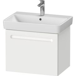 Duravit No. 1 kast 59x42.6x47.8 cm hangend onder de wastafel wit N14282018180000