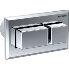 Geberit Sigma spoelknop voor het toilet glanzende chroom 116.054.21.1