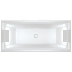 Riho Still Square LED rechthoekig bad 170x75 cm wit B100005005