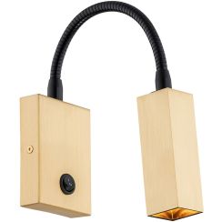 Argon Rockstar wandlamp 1x6 W messing 4743