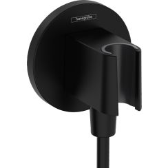 Hansgrohe Fixfit hoekverbinding met handvat zwart 26888670