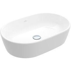 Villeroy & Boch Architectura wastafel 60x40 cm ovaal opbouw wit glans 5A266001