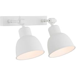 Argon Eufrat wandlamp 2x15 W wit 676