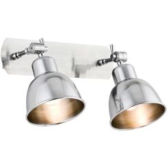 Argon Eufrat wandlamp 2x15 W chroom 671