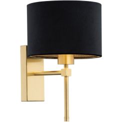 Argon Abbano wandlamp 1x15 W zwart-messing 8050