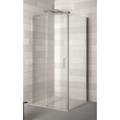 Riho Ocean douchecabine 100x80 cm rechthoekig chroom glans/helder glas G006004120