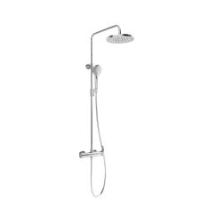 Ravak doucheset wand met regendouche chroom X07P643
