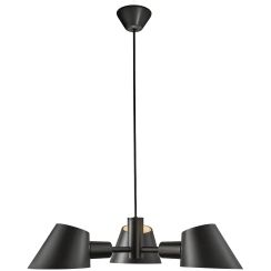 Nordlux Stay hanglamp 3x28 W zwart 2120703003
