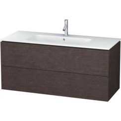 Duravit L-Cube kast 122x48.1x55 cm hangend onder de wastafel eik LC624307272