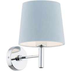 Argon Bolzano wandlamp 1x15 W chroom-blauw 3910