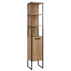 Comad Brooklin kast 35x33x185 cm langs de zijkant eik BROOKLIN800FSC