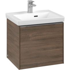 Villeroy & Boch Subway 3.0 kast 47.3x39.2x42.9 cm hangend onder de wastafel eik C580L0VH