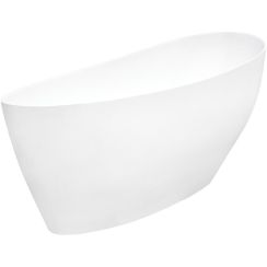 Besco Keya vrijstaand bad 163.5x70 cm ovaal wit #WMMB-165KKB