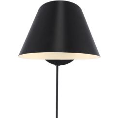 Nordlux Stay wandlamp 1x60 W zwart 2220381003