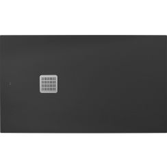 Roca Terran rechthoekige douchebak 140x100 cm onyx AP1015783E801640