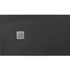 Roca Terran rechthoekige douchebak 160x70 cm onyx AP1016402BC01640