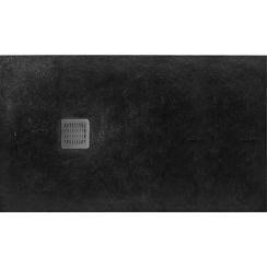 Roca Terran rechthoekige douchebak 180x70 cm zwart AP1017082BC01400