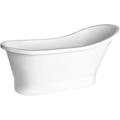 Besco Gloria vrijstaand bad 150x66 cm ovaal wit #WMMB-150GLT