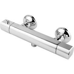 FDesign Stabilla douchekraan wand met thermostaat chroom FD1-TS05-7-11