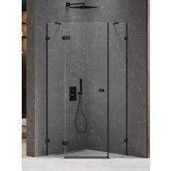 New Trendy Avexa Black douchecabine 90x90 cm zwart mat/helder glas EXK-3875