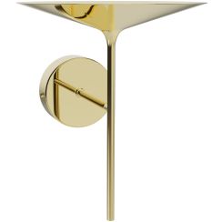 MaxLight Hana wandlamp 1x6 W gouden W0304