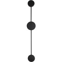 Moosee Shadow wandlamp 1x9 W zwart MSE010100246