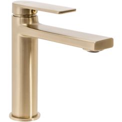 Rea Verso wastafelkraan staand gouden REA-B6555