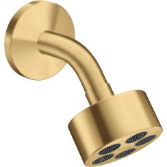 Axor One regendouche met arm 7.3x7.3 cm rond gouden 48490250
