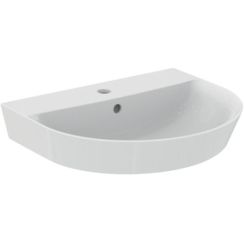 Ideal Standard Connect Air wastafel 55x46 cm halfrond klassiek wit glans E137901