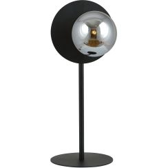 Emibig Oslo tafellamp 1x10 W zwart-grafiet 1186/LN