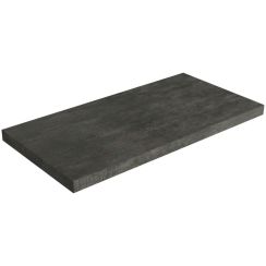 LaVita Graphite badkamerblad op kast 80.5x47 cm grafiet 5900378315261
