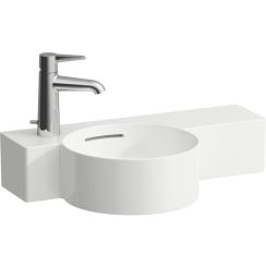 Laufen Val wastafel 55x31.5 cm klassiek wit mat H8152837571051