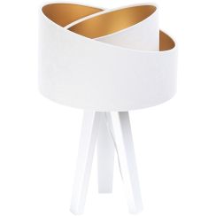 BPS Koncept Galaxy tafellamp 1x60 W wit-gouden 060S-062W