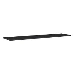 Oltens Vernal badkamerblad op kast 200.6x46.4 cm zwart 63010300