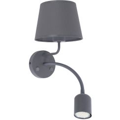 TK Lighting Maja wandlamp 2x W grijs 2536