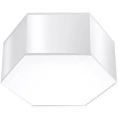 Sollux Lighting Sunde plafond 2x60 W wit SL.1057