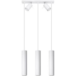 Sollux Lighting Ring hanglamp 5x40 W wit SL.1098