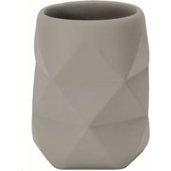 Kleine Wolke Crackle beker voor tandenpoetsen grijs 8430977852