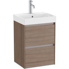 Roca Ona wastafel met kast 45 cm brons A851681511